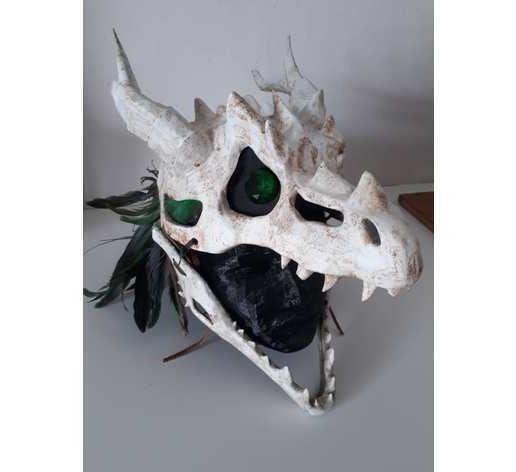 Dragon Skull Helmet Wearable