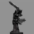 7.jpg BERSERK GUTS ON EDGE FANTASY ANIME SWORD CHARACTER 3D PRINT MODEL