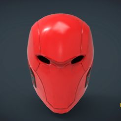 untitled.327.jpg Download free file Red Hood Helmet - life size wearable • Model to 3D print, Helios3D