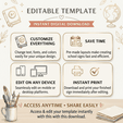 infor.png First Day of School Sign Template | Customizable Canva School Board (Digital Download)