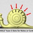 slots_display_large.jpg SNAILZ... Note holders for people who are slow to get things done!