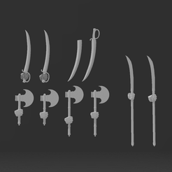 release-v1.png Fichier STL Les armes de Charnabal・Design imprimable en 3D à télécharger