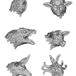 2020-11-11_13-59-21.png 3D file The Deer Gods - The Other Deer Gods・3D printer model to download