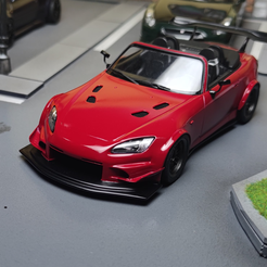 Adsız.pngsss.png STL file 1/24 SCALE - S2000 Voltex Bumper Body kit- ALL items・3D printer model to download