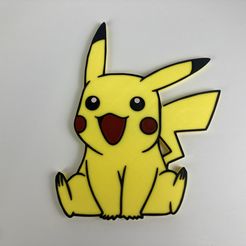 pikachu.jpg Wall decoration - Pikachu