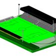 gks-katowice-1.jpg O estádio do clube polaco GKS Katowice numa escala de 1: 800