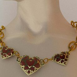 Heart-Container-Necklace.jpg The Legend of Zelda - Collier en forme de cœur.