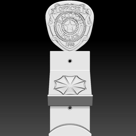 CONTROLLER AND HEADSET HOLDER - RESIDENT EVIL MODEL 3D PRINT MODEL
