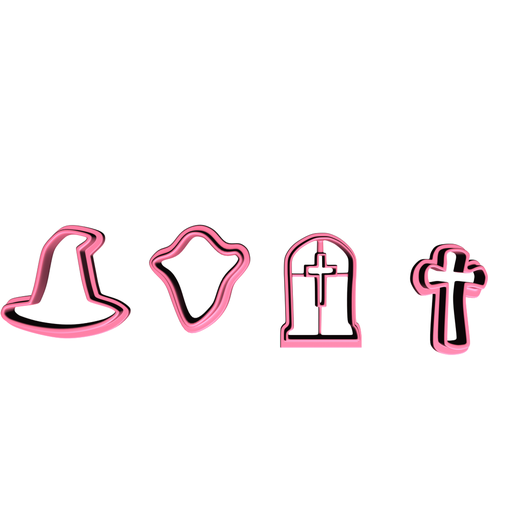 halloween cutters 3D model