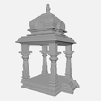 Screenshot-2026-06-07-165939.png Golden Temple mandapam 3MF & STL | Traditional Decorative Shrine | God's Place | Hindu Pooja room