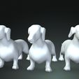 11323.jpg DOG - DOWNLOAD Dachshund 3d model - Dog animated for blender-fbx-unity-maya-unreal-c4d-3ds max - 3D printing Dachshund DOG SAUSAGE - SAUSAGE PET CANINE WOLF