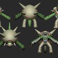 chesnaught-cults-3.jpg Pokemon - Chespin, Quilladin and Chesnaught
