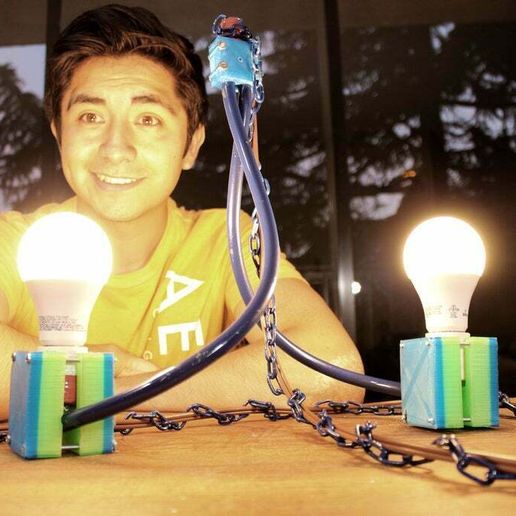 Lamp_And_G.jpg Electric chandelier - 2 bulb hanging lamp