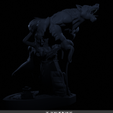y4.png STL file Rachel and the wolf II・3D printing model to download