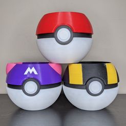 PXL_20210722_084913923.jpg Fichier STL Pots de plantes Pokeball・Design pour imprimante 3D à télécharger
