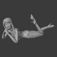 MinMayLayDown01.jpg Minmay Swim Suit Robotech Macross
