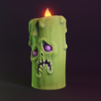 0008.png SPOOKY GHOST CANDLE - HALLOWEEN