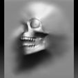 SkullMonster2.jpg Skull monster bas-relief STL file for CNC