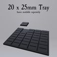 25mm-Tray-4x5.jpg Simple Movement Trays (for 25mm square bases)