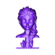Merged_Elsa.stl Elsa Bust - 3D Print Model