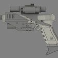 22.PNG Space: Above and Beyond 1:6 scale M70 Pistol