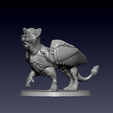 Griffurby.PNG Griffurby (32mm scale; mount version included; based/unbased)