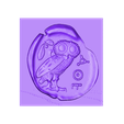 coin.stl STL-Datei Coin athena kostenlos herunterladen • 3D-druckbares Objekt, 3dlito