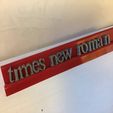times new roman11.jpg TIMES NEW ROMAN font lowercase 3D letters STL file