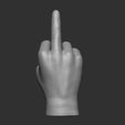ZBrush-Document3.jpg middle finger 3D printable model