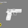 render_scene-(2)-back.631.jpg SIG Sauer P250 pistol Low-poly