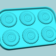 4-i.png Cookie Mould 04 - Biscuit Silicon Molding