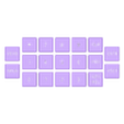 OpenDSKY_Keycaps.stl Abrir tampas de teclas DSKY
