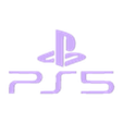 Base - PS 5 logo1.stl Playstation 5 Headsets Stand