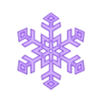 Snow_Flake_1.STL Snowflake (1)