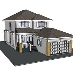 51 Frigate Scenic.JPG PREMIUM N Scale Suburban Home #4