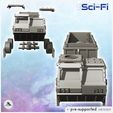 2.jpg Futuristic truck with armored cab (trailer version) (24) - Future Sci-Fi SF Post apocalyptic Tabletop Scifi Wargaming Planetary exploration RPG Terrain