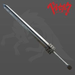 1.jpg Guts' 7-Foot Long Sword from Berserk's Golden Age Arc 3d model