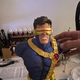 Wicked Marvel Cyclops Bust: Tested and ready for 3d printing