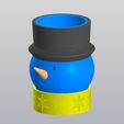 1.jpg Snowman planter