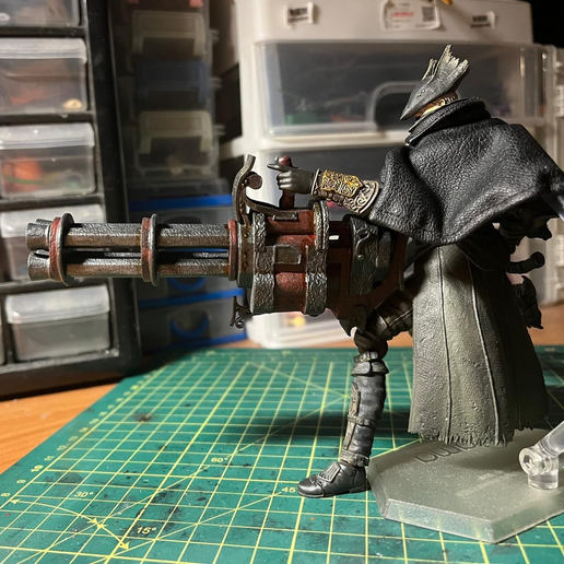 Gatling23.png Bloodborne: The Old Hunters - ガトリングガン