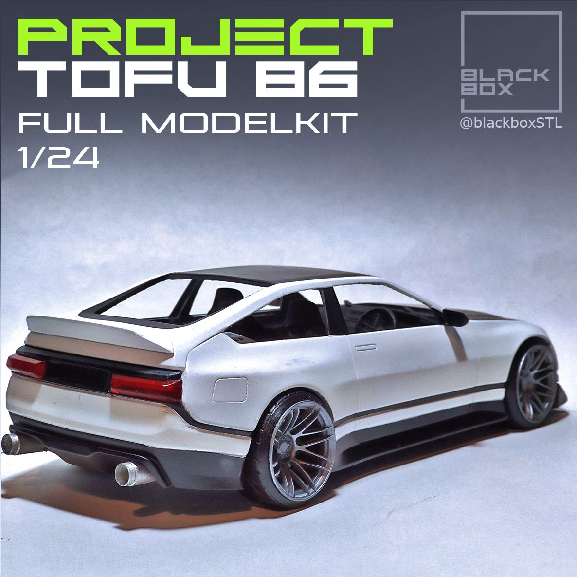 a0b.jpg Télécharger fichier Projet Tofu 1/24 MODELKIT COMPLET • Plan pour imprimante 3D, BlackBox