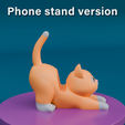 phone-stand-version.png Horace, the desktop kitten  (Support-Free / Multicolor)