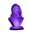 GhostfaceBust.stl Ghost Face - Bust (3D Print STL)