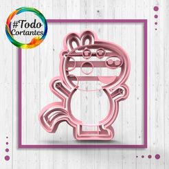 483-Pedro-pony.72.jpg STL file Pedro Pony Cutter・3D printer model to download, juanchininaiara