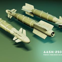 Preview1.jpg Fichier STL Bombe marteau AASM-250・Objet imprimable en 3D à télécharger