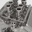 BBC.003.jpg Big Block Chevy V8 motor with ITB's. 1/8 TO 1/25 SCALE