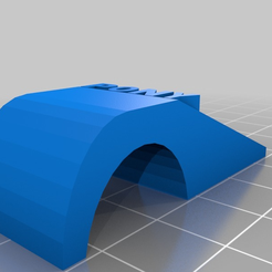 powerful_gaaris-tumelo1.png Free 3D file Cable Clip・Model to download and 3D print