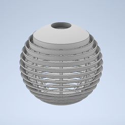LamellarLamp.png Free STL file Lamellar Lamp cover・3D printer model to download