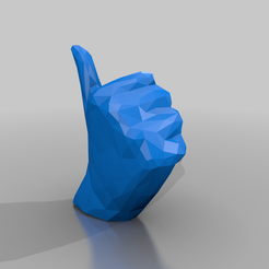 thumbs_up.png Thumbs up low poly hand