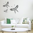 Ghostly-buttefly-display-2.png Ghostly Butterfly - Wall Art Decor